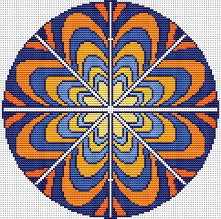 click here to view larger image of Ripple Effect Mandala (chart)