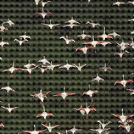 click here to view larger image of Flamingo Flock (chart)