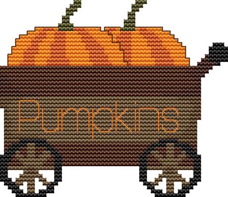 click here to view larger image of Pumpkin Cart (chart)