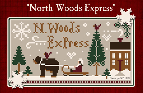 North Woods Express - Floss Pack (includes chart)