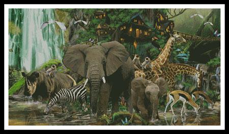 click here to view larger image of African Rainforest  (John Enright) (chart)