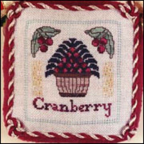 click here to view larger image of Cranberry Ornament (counted cross stitch kit)