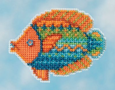 click here to view larger image of Fancy Fish - Spring Bouquet 2016 (counted cross stitch kit)