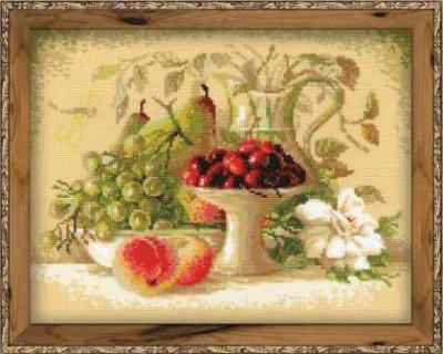 Still Life With Sweet Cherries