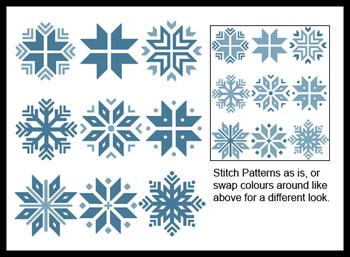 click here to view larger image of Christmas Snowflake Set 2 (chart)