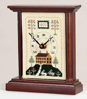 Carriage Clock 3.5in x 5in - Mahogany