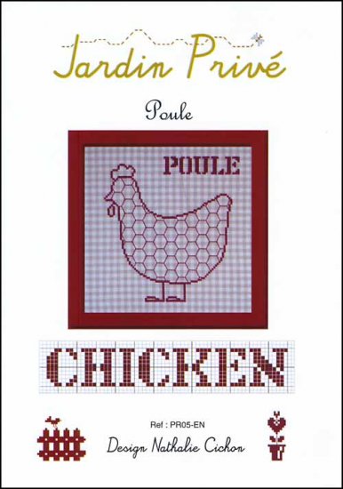 click here to view larger image of Poule (Chicken) (chart)