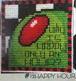 Happy Hour - Fridge Art 12 (Magnet Included)