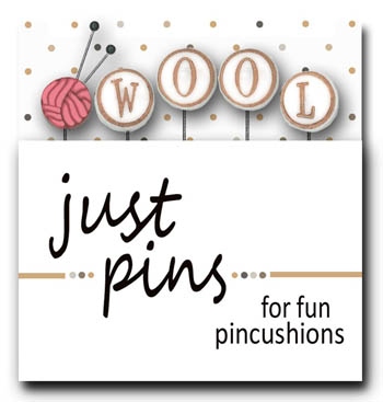 Just Pins - Block Party - W Is For Wool