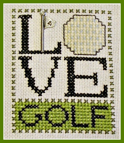 click here to view larger image of Love Bits - Love Golf (chart)