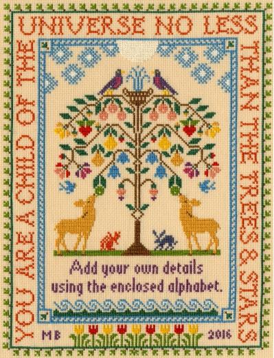 click here to view larger image of Tree of Life   (counted cross stitch kit)