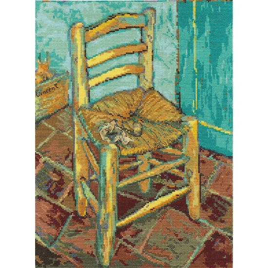click here to view larger image of Van Goghs Chair (counted cross stitch kit)