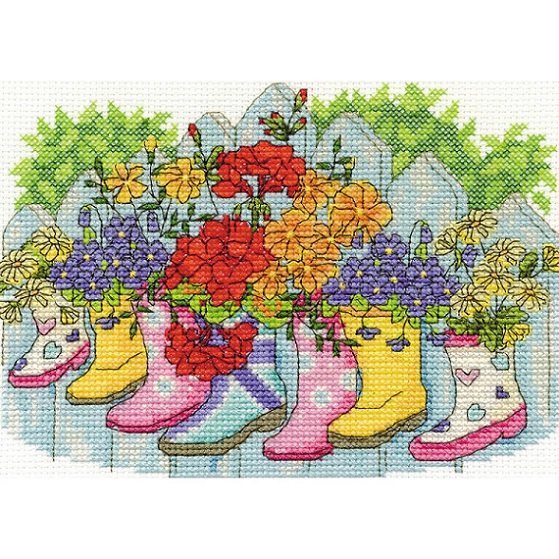 Blossoming Wellies