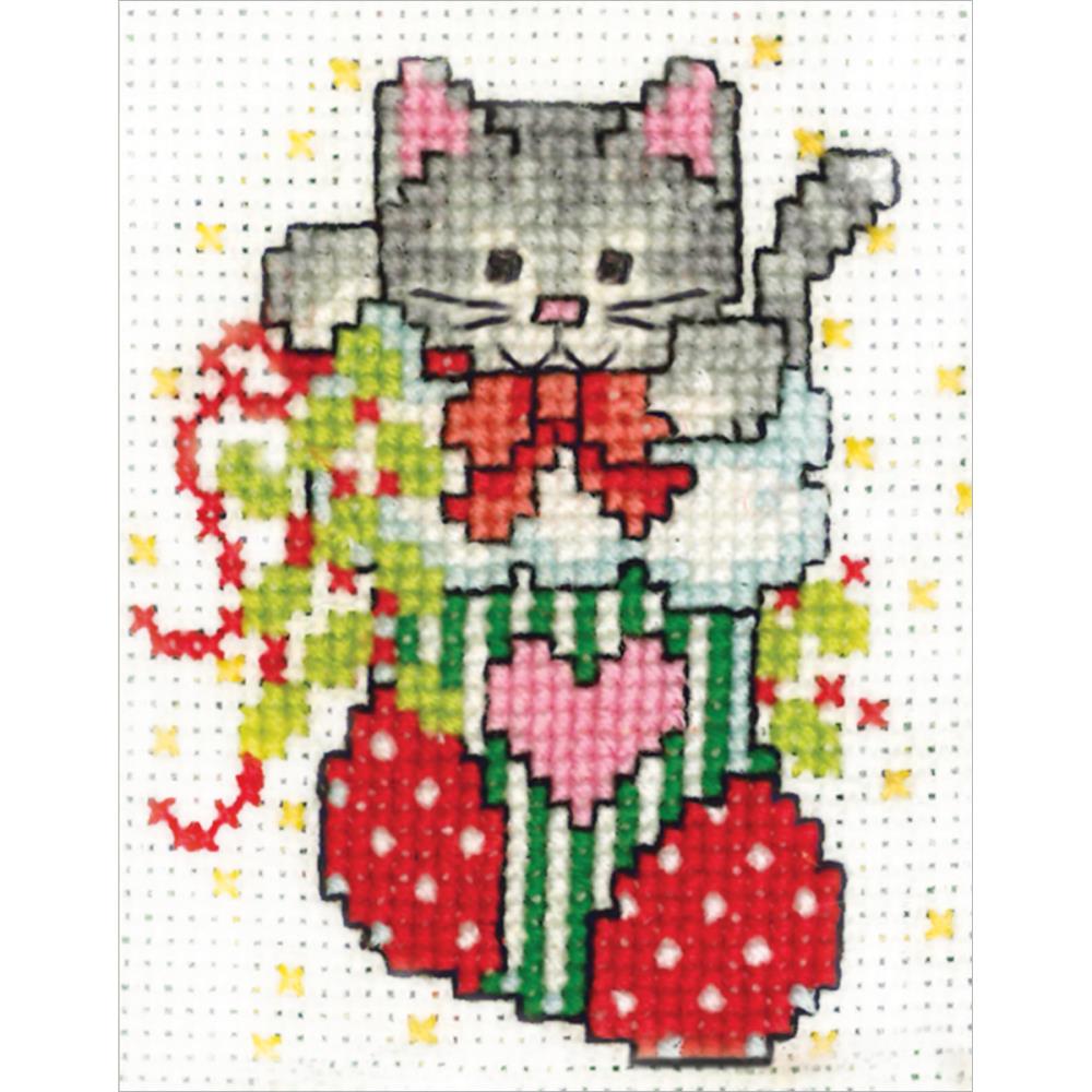 Stocking Cat (includes frame)