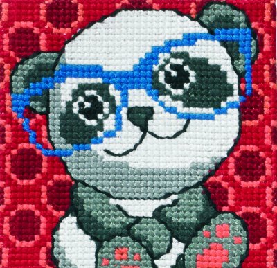 Panda With Glasses