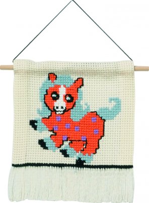 click here to view larger image of MFK - Orange Pony (counted cross stitch kit)