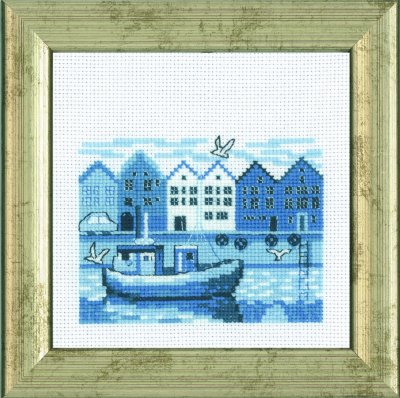 click here to view larger image of Harbour (counted cross stitch kit)
