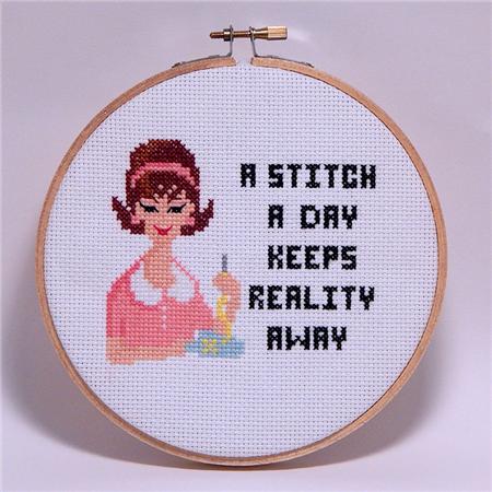 Sassy Lady - A Stitch A Day