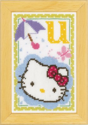 Hello Kitty - Letter U