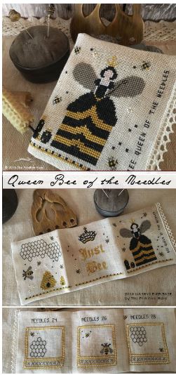 click here to view larger image of Bee Queen of the Needles (chart)