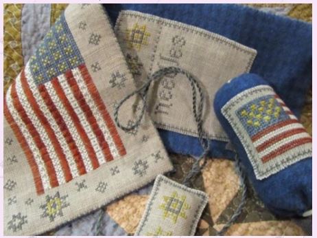 click here to view larger image of Flag of Glory Needle Book (chart)