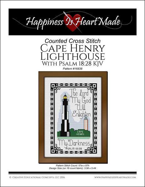 Cape Henry Lighthouse / Psalm 1828