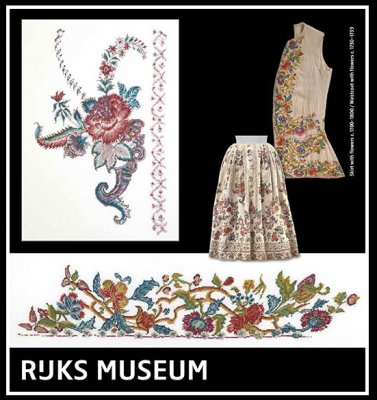 Skirt With Flowers and Waistcoat With Flowers - Rijks Museum Catwalk