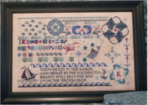 click here to view larger image of Seaside Sampler (chart)