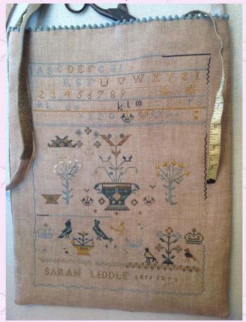 click here to view larger image of Sarah Liddle Sampler Bag (chart)