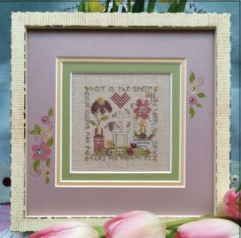 click here to view larger image of Spring Sheep (counted cross stitch kit)