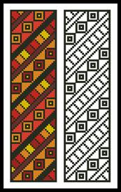 click here to view larger image of Tribal Bookmark (chart)