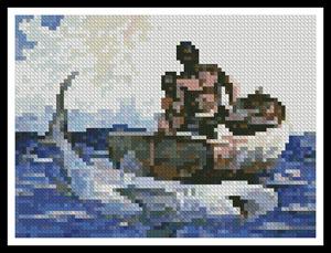 Mini Shark Fishing  (Winslow Homer)