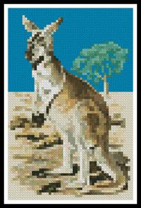 click here to view larger image of Mini Red Kangaroo  (Gerry Forster) (chart)