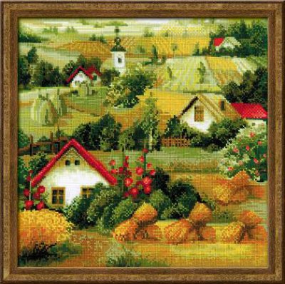 click here to view larger image of Serbian Landscape (counted cross stitch kit)