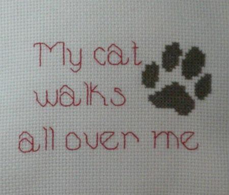 click here to view larger image of My Cat/Dog Walks (chart)