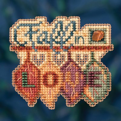 click here to view larger image of Fall In Love (counted cross stitch kit)