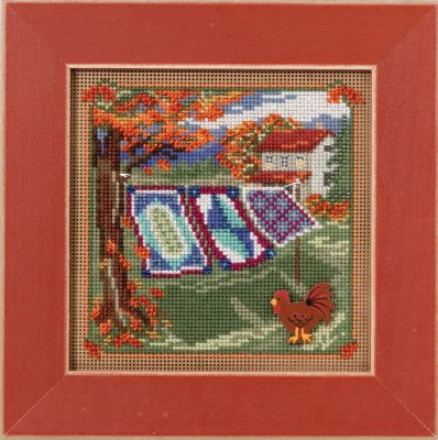 click here to view larger image of Country Quilts (counted cross stitch kit)