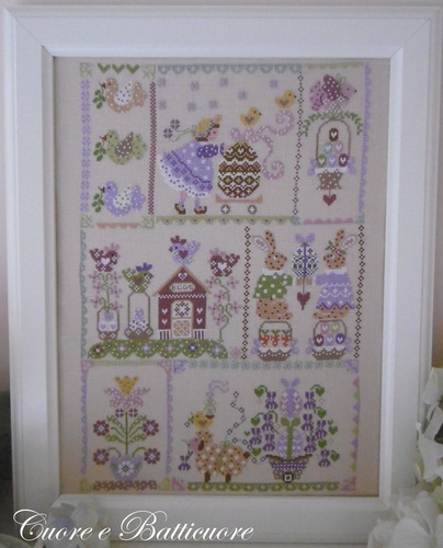 click here to view larger image of Easter in Quilt (chart)