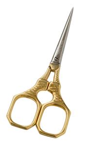 Premax 4in Eiffel Tower Scissors - Gold