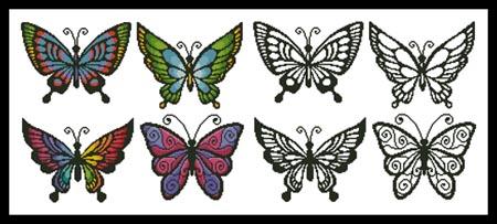 click here to view larger image of Butterfly Set 1 (chart)