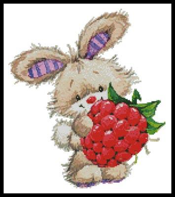 click here to view larger image of Berry Cute Rabbit  (Lena Faenkova) (chart)