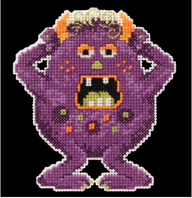 click here to view larger image of Freckles - Little Monsters Trilogy (counted cross stitch kit)