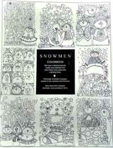 Snowmen - Coloring Book