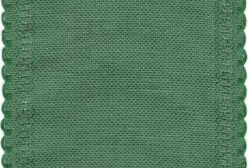 Green With Scalloped Border Banding - 24ct