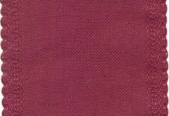 Maroon With Scalloped Border Banding - 24ct
