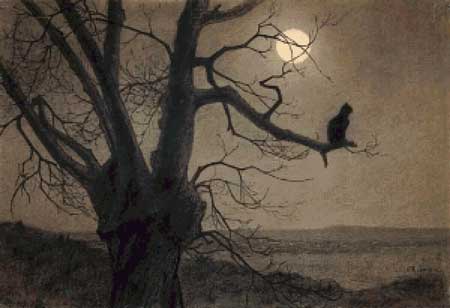 Chat au Clair de Lune - Alexandre Steinlen