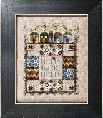 click here to view larger image of Quilted With Love 1 - Home Sweet Home (chart)