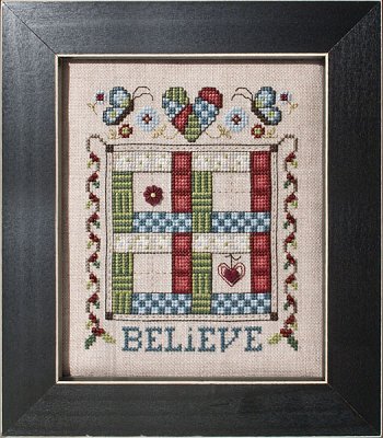 click here to view larger image of Quilted With Love 3 - Believe (chart)