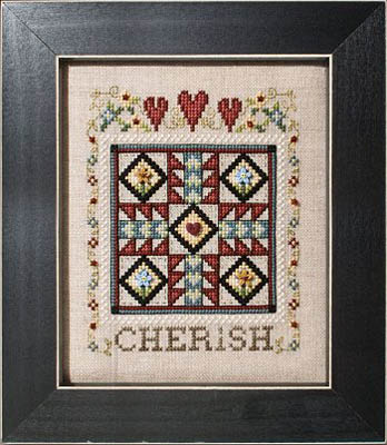 click here to view larger image of Quilted With Love 4 - Cherish (chart)