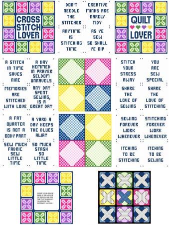 Needle Block Wonders 07 - Quilt/Cross Stitch Lover
